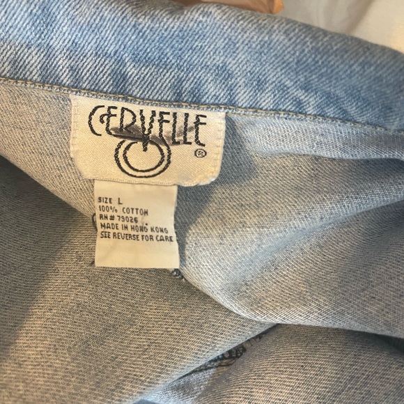 Vintage Aztec denim blazer - Picture 5 of 7